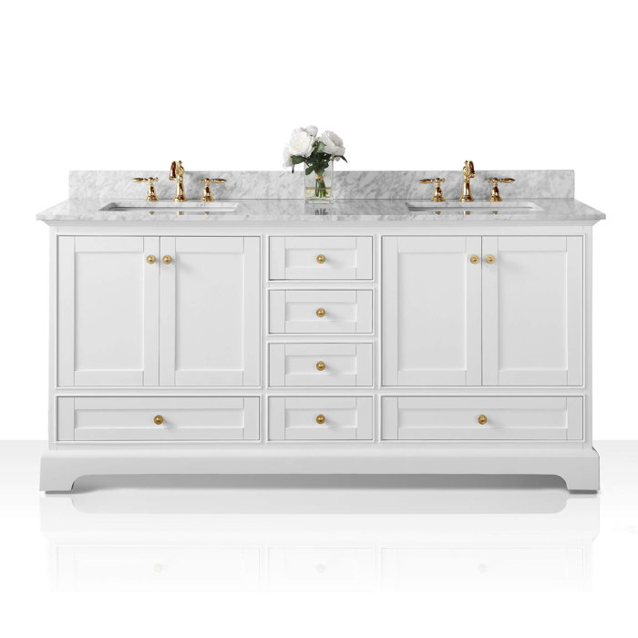 Ellinger 72" Double Bathroom Vanity Set & Reviews Birch Lane